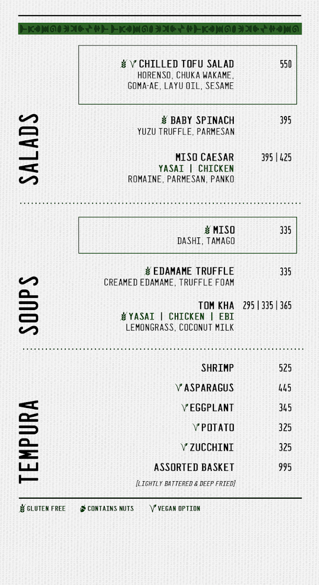 Menu - Soy Como Soy photo 1