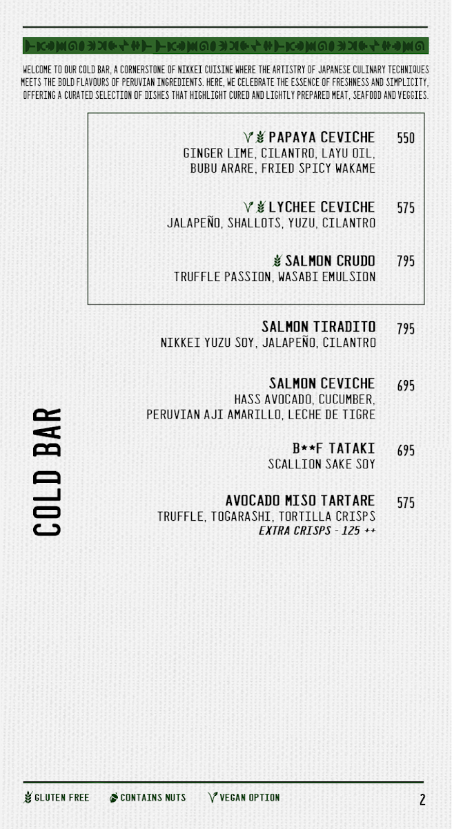 Menu - Soy Como Soy photo 3