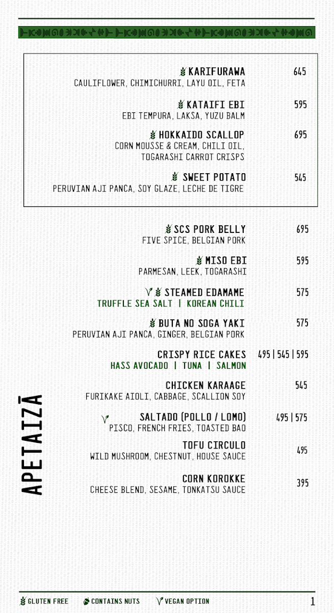 Menu - Soy Como Soy photo 8